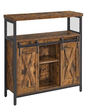 Gabinete armable Daxton Songmics Home de madera con metal