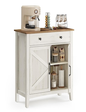Gabinete armable Liry Songmics Home de madera con metal