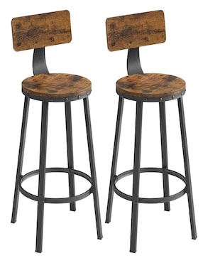 Juego de bancos Delon Songmics Home de madera