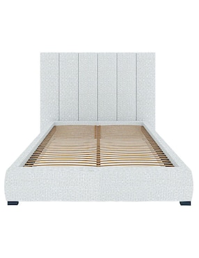 Cama Moder Luxury Article Wall Furniture Paneling de tela