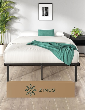 Base para cama armable Caleb Zinus de acero inoxidable