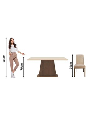 Comedor Luciana Madesa para 6 personas