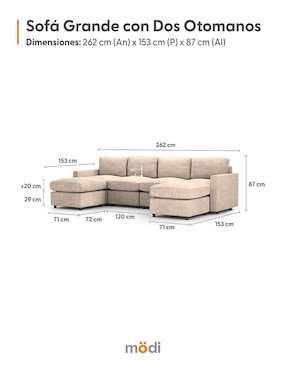 Sala modular Adapti Modi Sofa