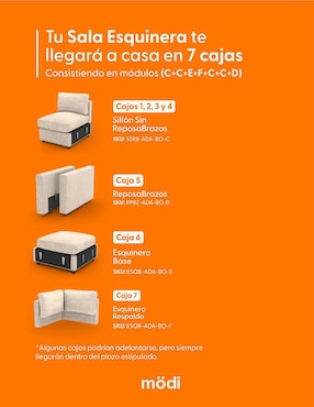 Sala modular Adapti Modi Sofa