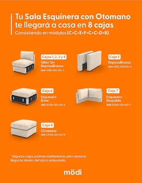 Sala modular Adapti Modi Sofa