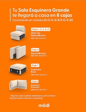 Sala modular Adapti Modi Sofa