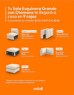 Sala modular Adapti Modi Sofa