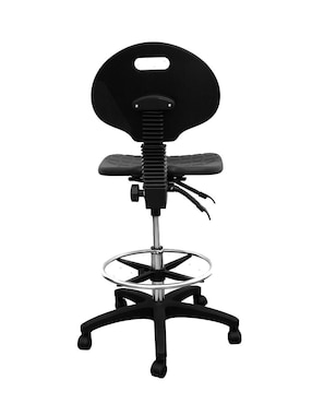 Silla Mindejal de plástico y metal