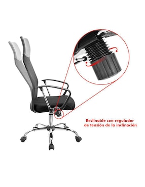 Silla Mindejal de metal
