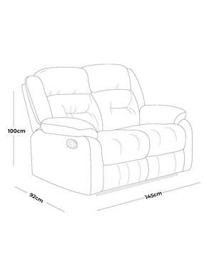 Love seat Moblum Kaipu