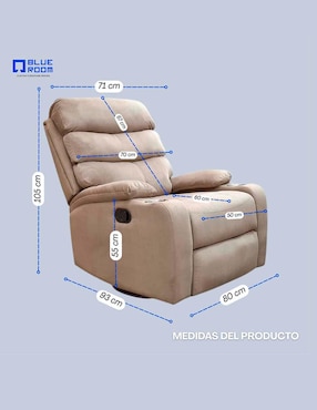 Reclinable Blue Room
