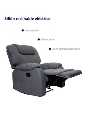 Sillón masaje Eke Life Home Mlm de vinipiel