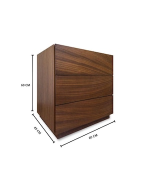 Buró Ferrara Rosmarino Concept de madera parota