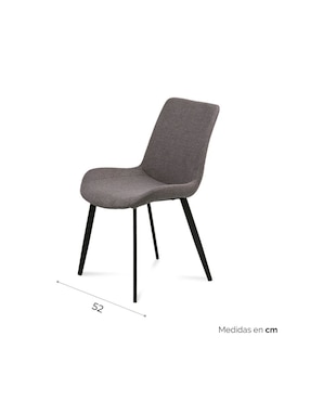 Juego de sillas 6 piezas Gok Tamarindo