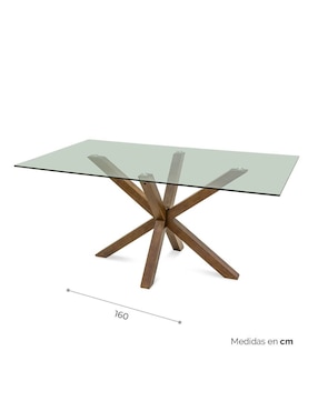Mesa de comedor armable Zot Tamarindo