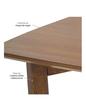 Mesa lateral armable Vime Tamarindo