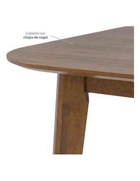 Mesa de comedor armable Duxi Tamarindo de madera
