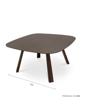 Mesa de comedor armable Nae Tamarindo de madera