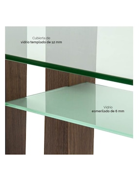 Mesa de comedor armable Avek Tamarindo