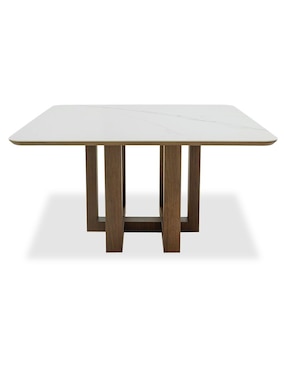 Mesa de comedor armable Apik Tamarindo de madera