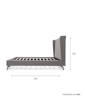 Cama riuk Tamarindo de tela QS