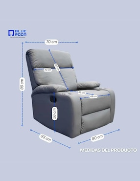 Reclinable Blue Room