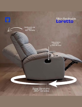 Reclinable Blue Room
