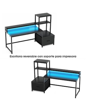 Escritorio armable Zeni Bossa de MDF