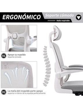 Silla escritorio Rusi Home Make de tela
