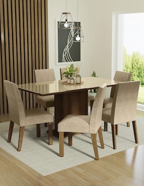 Comedor Alexis Madesa para 6 personas