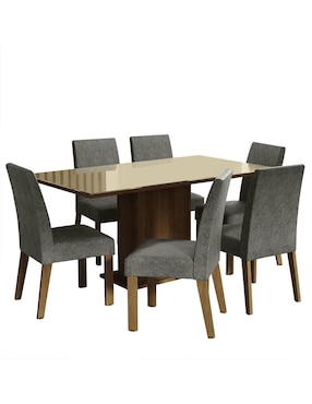 Comedor Alexis Madesa para 6 personas