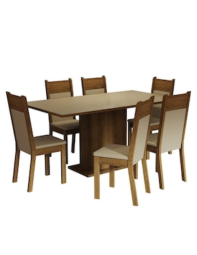 Comedor Augusta Madesa para 6 personas