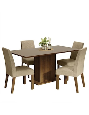 Comedor Keila Madesa para 4 personas