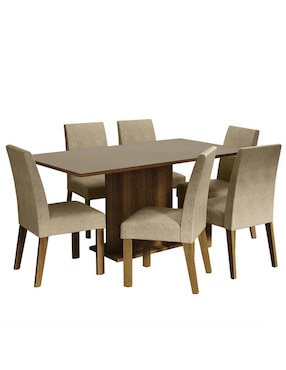 Comedor Renata Madesa para 6 personas