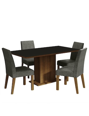 Comedor Keila Madesa para 4 personas