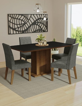 Comedor Keila Madesa para 4 personas