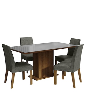 Comedor Avril Madesa para 4 personas