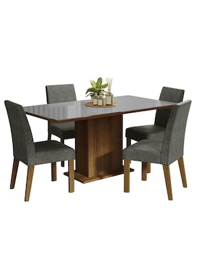 Comedor Avril Madesa para 4 personas