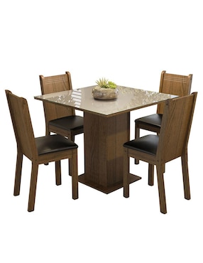 Comedor Perla Madesa para 4 personas
