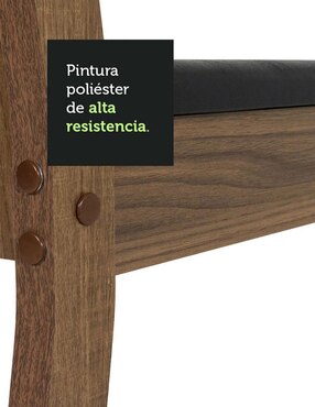 Comedor Perla Madesa para 4 personas