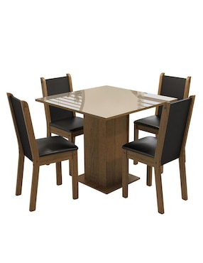 Comedor Tifani Madesa para 4 personas