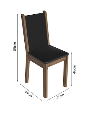 Comedor Tifani Madesa para 4 personas