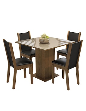 Comedor Tifani Madesa para 4 personas