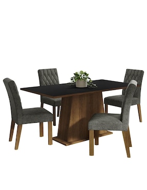 Comedor Ashley Madesa para 4 personas
