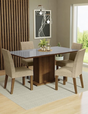 Comedor Avril Madesa para 4 personas