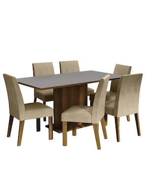 Comedor Renata Madesa para 6 personas