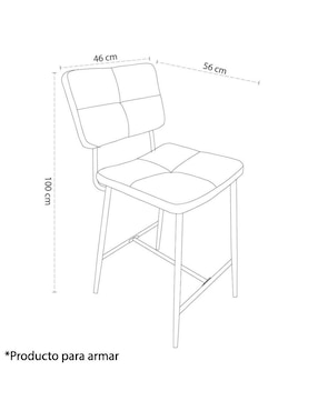 Banco alto Marken Cantia