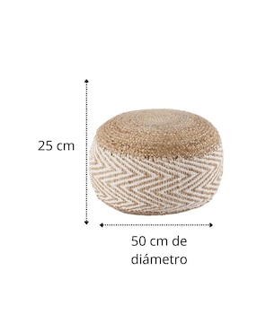 Taburete Saidia Cantia de espuma comprimida