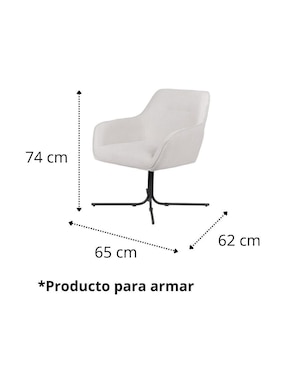 Sillón Metz Cantia