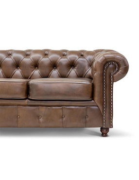 Sala 3 piezas Chesterfield Suli Muebles de piel
